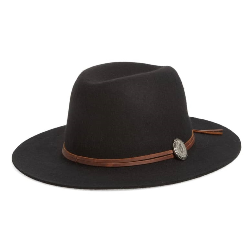 NWT FRYE Felt Dented Crown Wool Hat - Picture 2 of 8